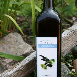 Bio-Ölivenöl vom Pilion in der 1l-Flasche